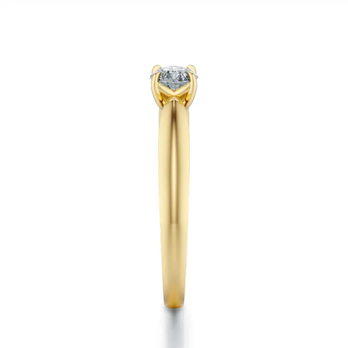 Pierścionek z małym diamentem 0.30ct SBPZ_046